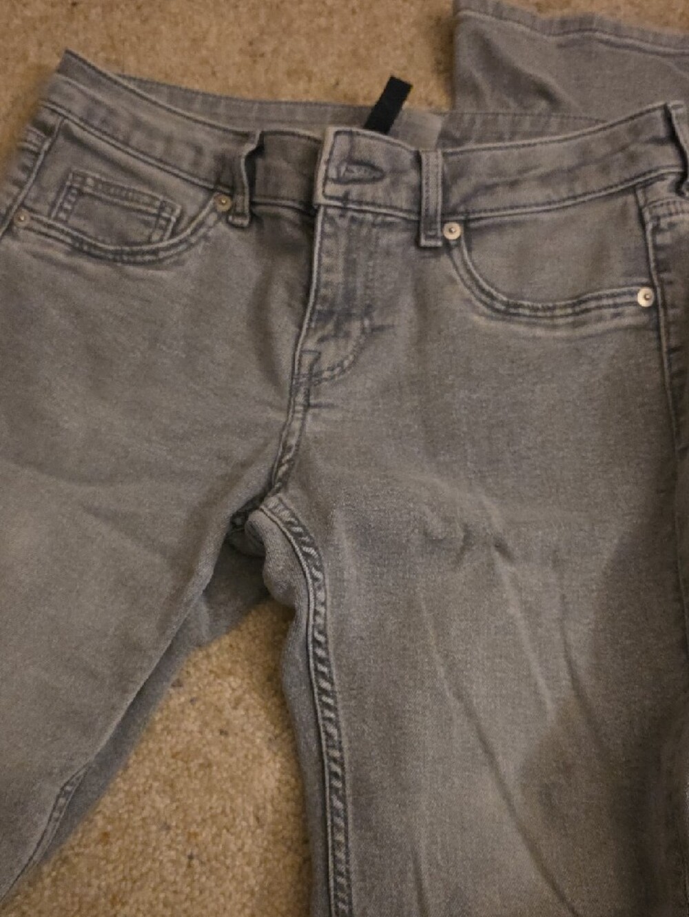 H&M Blue & Grey Low Rise Jeans - Picture 6 of 11